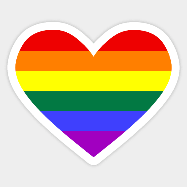 Pride heart Sticker by Marissa